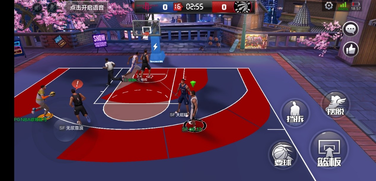 篮球卡牌策略我去玩 王者NBA 火热激情碰撞