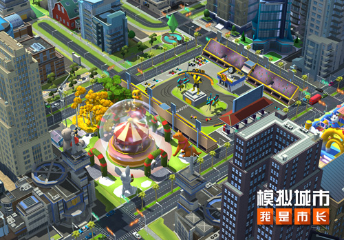 模拟城市：我是市长 奢美古堡建筑抢先看