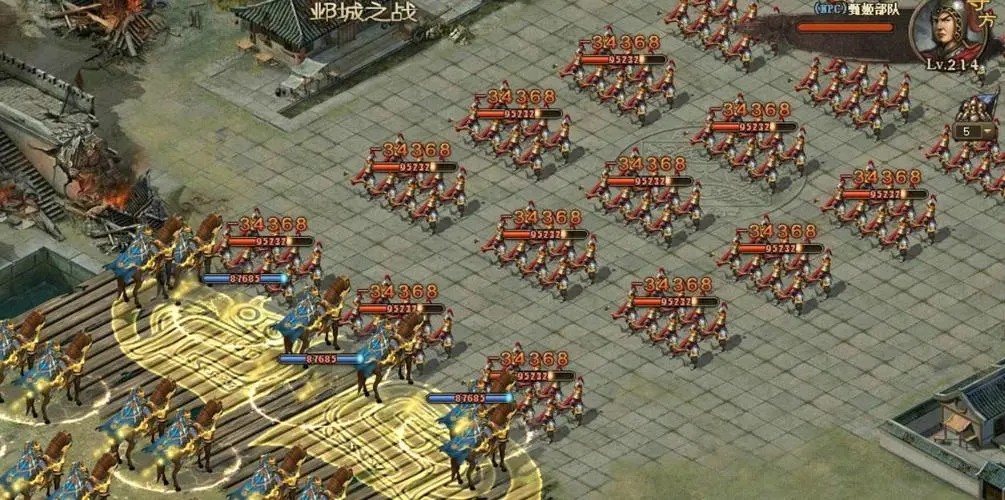 攻城掠地中是否适合使用吕布阵法