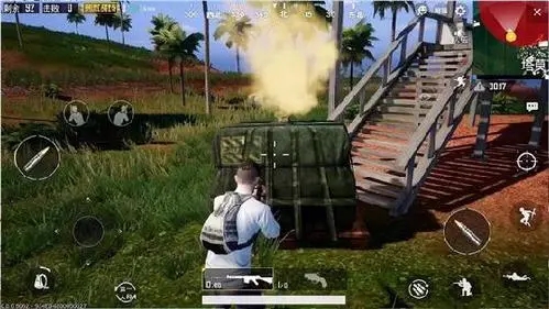 绝地求生中在车内如何进行精确的射击